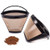 Reusable No.4 Cone Coffee Maker Filters for Ninja Coffee Bar Brewer Replacement Permanent Basket Filter -2 Coffee Filters-