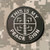 This is My Peace Sign PVC Rubber Morale Patch by NEO Tactical Gear Morale Patch - Hook Backed -Black  and  White-