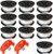 0.065 inch Line String Trimmer Autofeed Replacement SpoolAF-100 Line String Trimmer 30ft Weed Eater Spool Replacement Spool for String Trimmer for Black and Decker Models -10 Spools Plus2 Caps-12 Pack