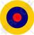 RAF British Royal AirForce Type B1 Aircraft Roundel 4 inch -100mm- Vinyl Sticker Decal