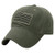 Bokeley Camouflage Trucker Special Tactical Operator Forces USA Flag Patch Baseball Cap -Army Green-