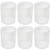 Gutter Guard -6 Pack- Leaf Filter Gutter Strainer  and  Downspout Guard - Better Than Roof Gutter Screen - Mesh Leaf Guards with Up to 4in Diameter - Gutter Drain Cover  and  Gutter Down Spout Rain Protector