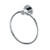 Gatco 4682 Channel Brass Towel Ring Chrome