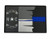 Stevens Tactical Shops Subdued Tattered North Carolina State Flag Thin Blue Line PVC Patch