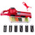Mandolin Vegetable Slicer Multi-function Vegetable Food Cutter Fruit Slicer Easy Clean Store with 6 Blades Peeler Vegetable Food Grater Chopper for Potato Tomato Carrot Onions Cucumber and Cheese