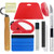 Wallpaper Smoothing Tools Kit Wallpaper Tools for Wallpaper Paste include Felt Squeegee Seam Roller Tape Measure Craft Knife