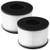 Gazeer 2 Pack 3-in-1 True HEPA Replacement Filter for PARTU BS-03 Air Purifier 3-in-1 Filtration System Include Pre-Filter True HEPA Filter Activated Carbon Filter