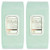 Body Prescriptions - 2 Pack -60 Count Each- Refreshing and Toning Micellar Water Wipes
