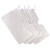 Tidy Monster 4 Pack Steam Mop Pads Replacement Microfiber Machine Washable Cleaning Pads for Shark Steam Pocket Mops S3500 Series S3501 S3601 S3550 S3901 S3801 SE450 S3801CO S3601D-White