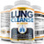 Lung Cleanse and Detox - Helps Quit Smoking - Supports Respiratory Health - Potent Lung Support Supplement - Pollution and Allergy Relief - Clear Lungs Extra Strength - Made in Usa - 90 Vegan Capsules
