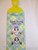 Crocheted Easter Some Bunny Loves You Kitchen Towel with Bright Yellow Yarn