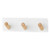 Cabilock Wall Mounted Coat Rack Wooden Wall Hooks Key Hat Coat Clothes Towel Robe Hooks Wall Hangers
