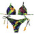 2 Piece Womens Sexy Halter Thong Bikini Tie Two Sides Bottom Triangle Bikini Swimsuits