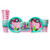 Sparkle Spa Party Supplies Pack Bundle for 16 Guests: Straws, Dessert Plates, Beverage Napkins, and Cups