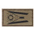 IR Tan Ohio State Flag Coyote Brown 2x3.5 Infrared IFF Tactical Morale Hook and Loop Patch