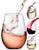 Stemless Wine Glasses  20oz Set of 4 - Clear - Amallino