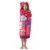 Nickelodeon Shimmer and Shine Hooded Towel Wrap for Bath Pool and Beach