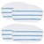 Magicmops Compatible Pursteam Steam Mop Pads Compatible with PurSteam ThermaPro 10-in-1 Steam Mop Cleaner -4 Pack-