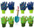 Soft Jersey Kids Garden Gloves Yard Garden Work Cotton Gloves for age 5-8 4 pairs gloves 1 shovel