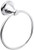 LIBERTY HARDWARE 78446-PC Porter Polished Chrome Towel Ring
