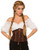 Forum Novelties Unisex Child Standard Brown Braided Multi One Size