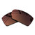 SEEABLE Premium Polarized Mirror Replacement Lenses for Oakley Gascan Sunglasses - Brown