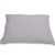 LinenMe Stone Washed Bed Linen Pillow Case, 26 by 26-Inch, Silver