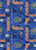 Fleece -not for masks- University of Florida Gators Digital Camouflage Blue College Fleece Fabric Print by The Yard -A502.62-