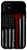 iPhone 11 Thin Red Line Patriotic Firefighter USA Flag Axe Firefighter Case