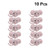 Cabilock 10pcs Decorative Elephant Hooks Self-Adhesive Wall Hanger Key Ring Robe Towel Cloth Hooks for Bathroom Kitchen -Blue-