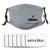 Gonzales Historical Flags Face Mask Mans Womans Filter Mask Reusable Cloth Washable