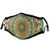 Face Masks Unisex Mouth Cover Mask Ethnic Oriental Circle Mandala Washable Black Face Bandanas