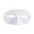 Do It Yourself Plastic White Half Masks -2Dz- - Crafts for Kids and Fun Home Activities