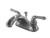 Kingston Brass KB2621B Naples 4-Inch Centerset Lavatory Faucet Brass Pop-Up, Polished Chrome