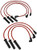 Taylor 72200 Spiro-Pro Red Spark Plug Wire Set for 6-Cylinder Engine