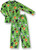 Minecraft Pajamas for Boys 2-Piece Coat Style Mobs and More PJ Set -Medium 8- Green