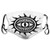 Third Eye Symbol in Sun Circle Pattern The Locus of ForceDustproof Windproof Face MaskReusableWashable ClothFace CoverCover for Dust Men Women