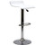 Modway Gloria Retro Modern Faux Leather Bar Stools in White