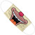 The Simpsons Krusty the Clown Face 2-Ply Reusable Cloth Face Mask Covering Unisex