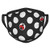 Ladybug Circle Texture Face Mask Teenager Anti Dust Windproof Face Protection Reusable Adjustable Face Cover for Man Women