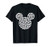 Disney Mickey Mouse Icon Filled with Hearts T-Shirt
