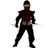 Child Unisex Light up red Ninja costume -Medium -8-10 yr--
