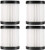 MOOSOO 4 Pack HEPA Filter for Vacuum Cleaner XL-618A