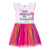 JoJo Siwa Big Girls Tulle Tutu Skirt 6/6X White