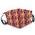 Fashion Comfortable Windproof mask?East Asian Style Colorful Design With Multiple Dotted Wavy Stripes And Circles?Printed Facial decorations for all adult