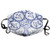 Comfortable Windproof maskMonochrome Composition with Sweet Birds in Tree Floral CirclesPrinted Facial decorations for man and woman