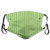 Comfortable Windproof mask?Retro Style Little Circles with Stripes on Dotted Background?Printed Facial decorations for adult