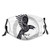 Comfortable Windproof mask?Artistic Bird Figure Abstract Celtic Style Inside Runic Circle Design?Printed Facial decorations for adult