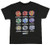 Bioworld Beyblade Burst Boys Spinner Tops T-ShirtBlackSmall