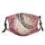 Comfortable Printed maskGrunge Circles Ancient Aged Display Dynamic Artistic Old Fashioned Retro ElementsWindproof Facial decorations for adult